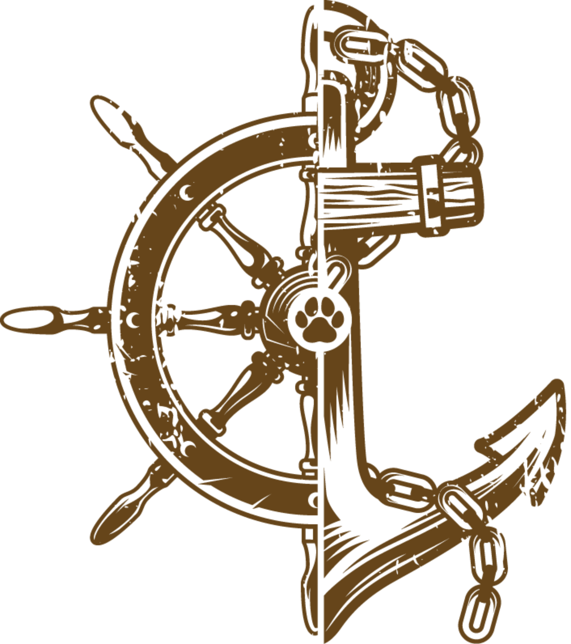 Salty Chief K-9 emblem